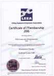 عضویت در مرجع تخصصی لیفتینگ بین المللی  LEEA